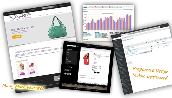 ecommerce shopping cart website